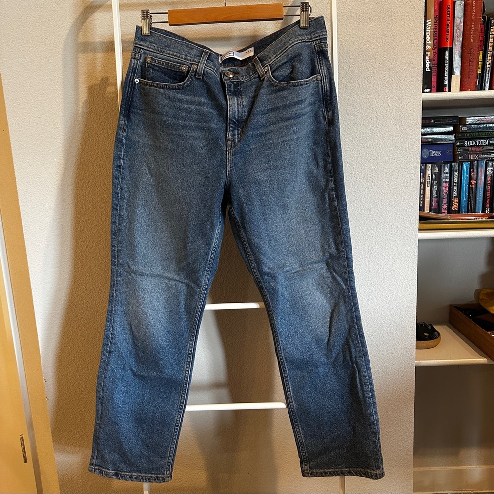 AYR Blue Straight Jeans Classic Fit